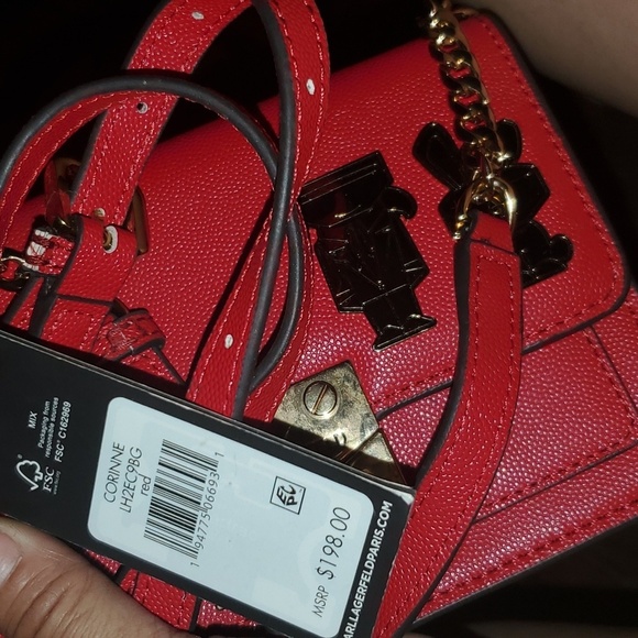 Karl lagerfield cross body bag with tags - Picture 8 of 8